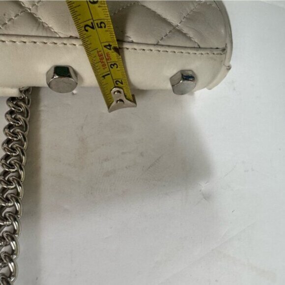 Rebecca Minkoff Studs Mini Mac Leather Crossbody Chain Shoulder Bag Zip Pocket - Picture 16 of 16